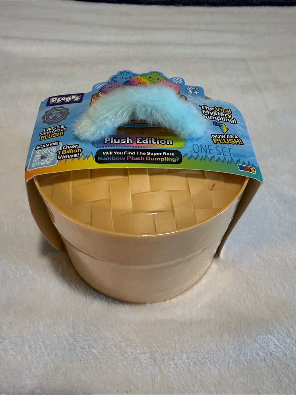 Light Blue Mystery Dumpling Plush